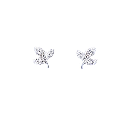 S/Silver (W/ Stones) Earring