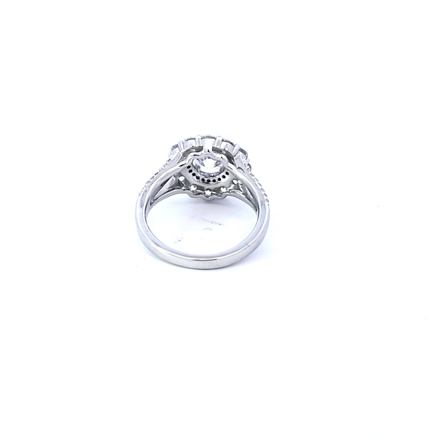 S/Silver (W/Stones Wedding Bands - Women'