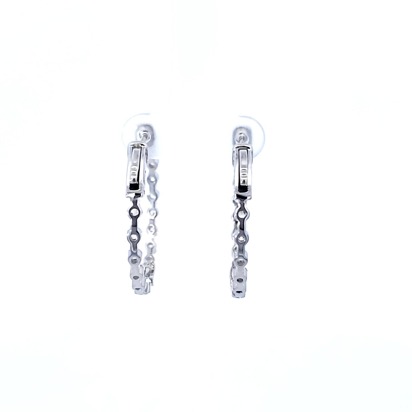 S/Silver (W/ Stones) Earring