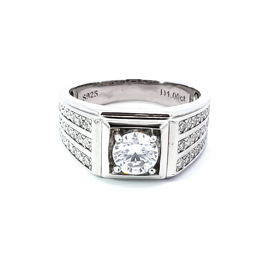 Moissanite Ring