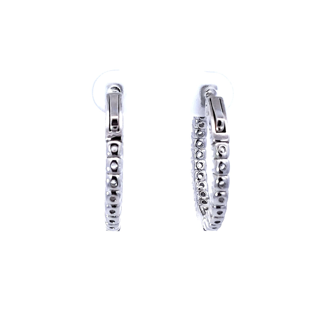 S/Silver (W/ Stones) Earring