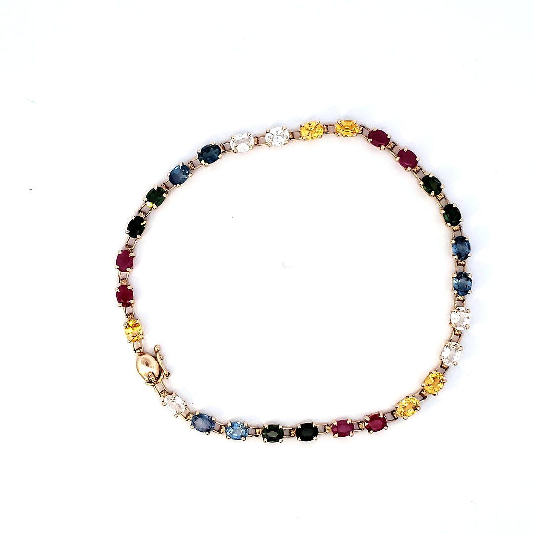 Colorded Stone Bracelet