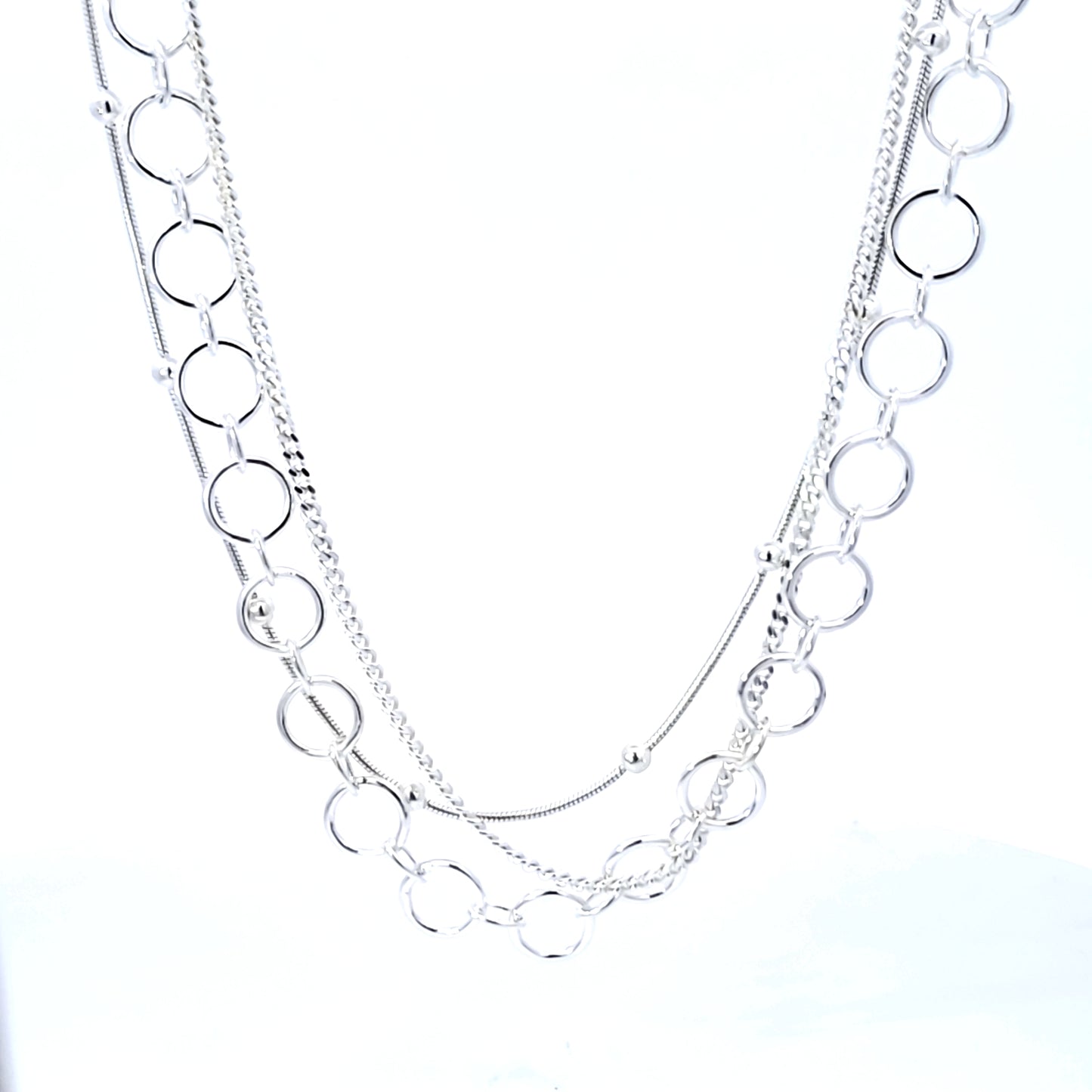 S/Silver (No Stones) Chains - Women'