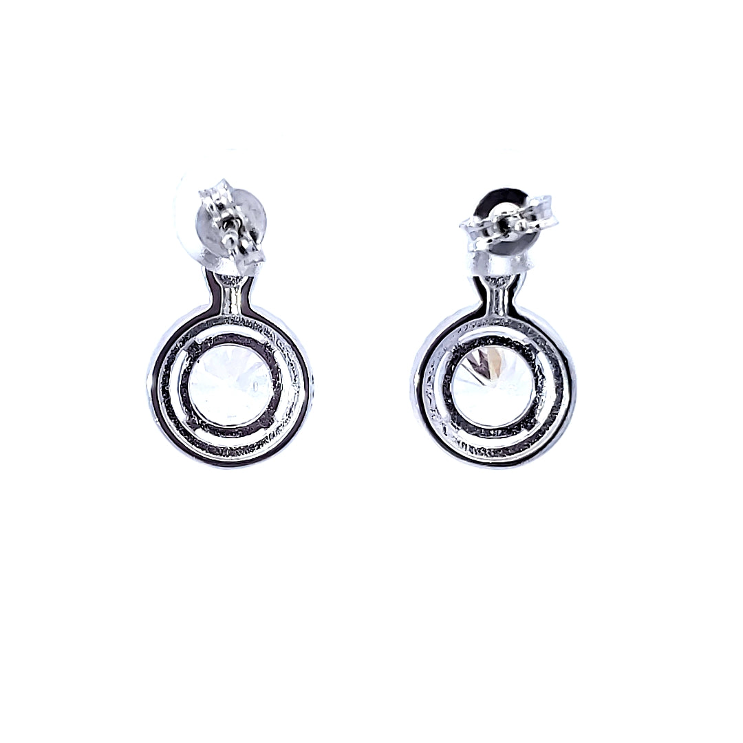 S/Silver (W/ Stones) Earring