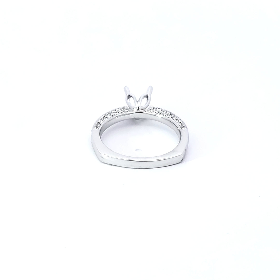 Diamond Semi-Mount Ring