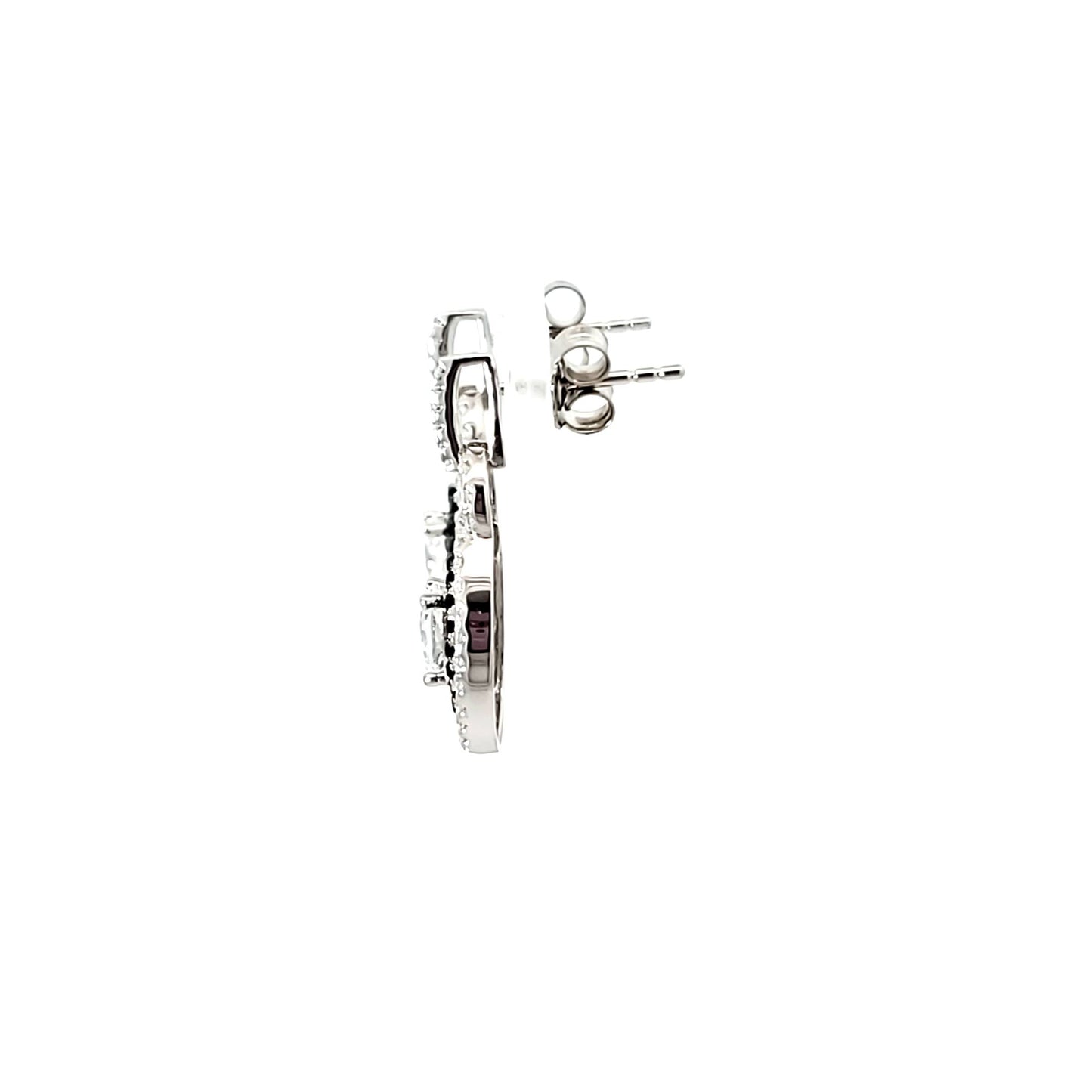 S/Silver (W/ Stones) Earring