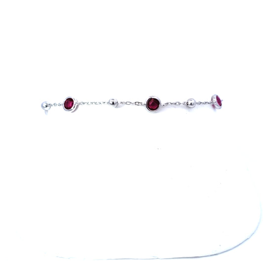 S/Silver (W/ Stones) Bracelets - Women'