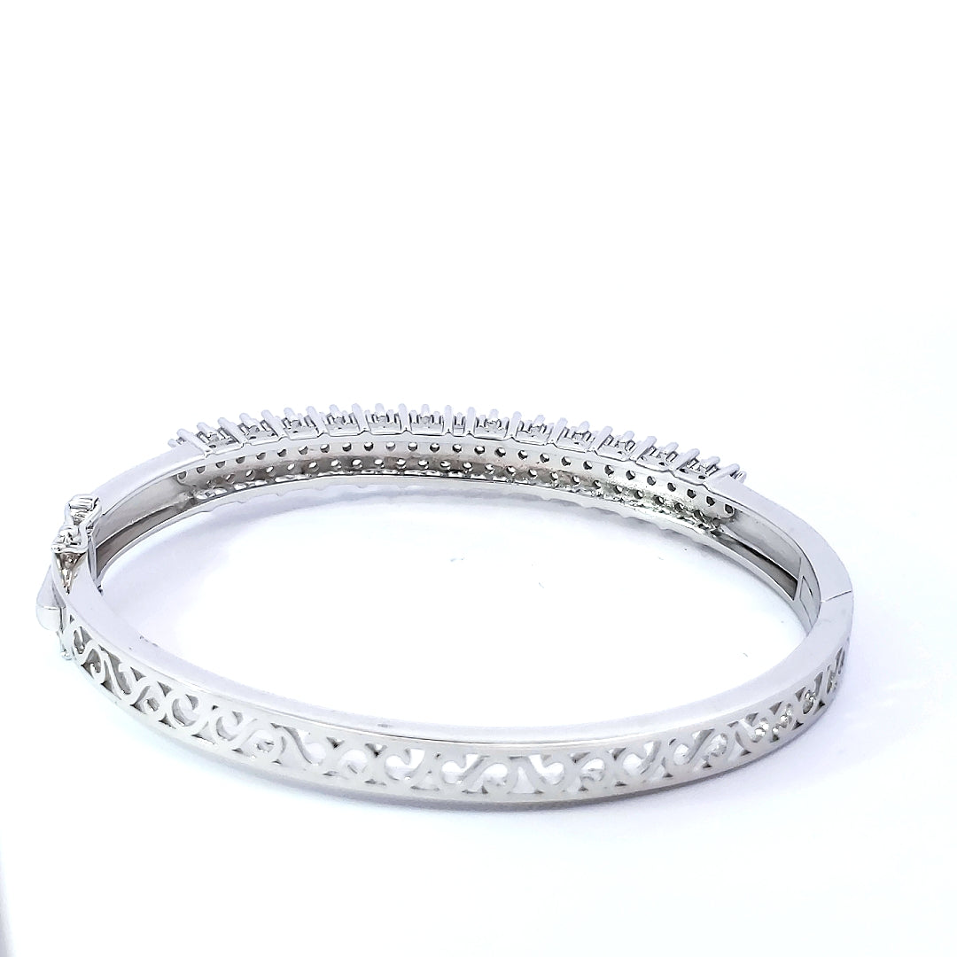 S/Silver (W/ Stones) Bracelets - Women'