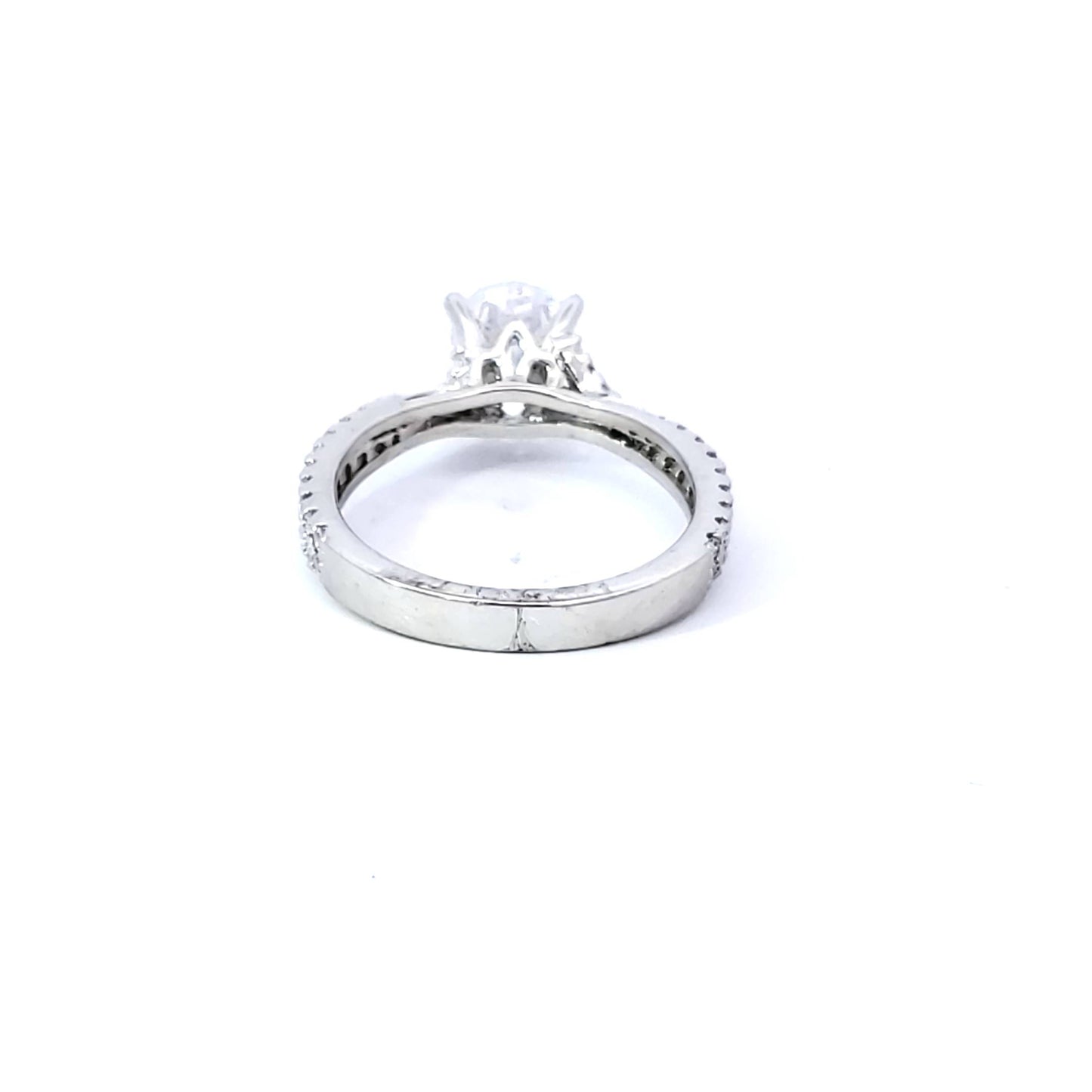 S/Silver (W/Stones Wedding Bands - Women'