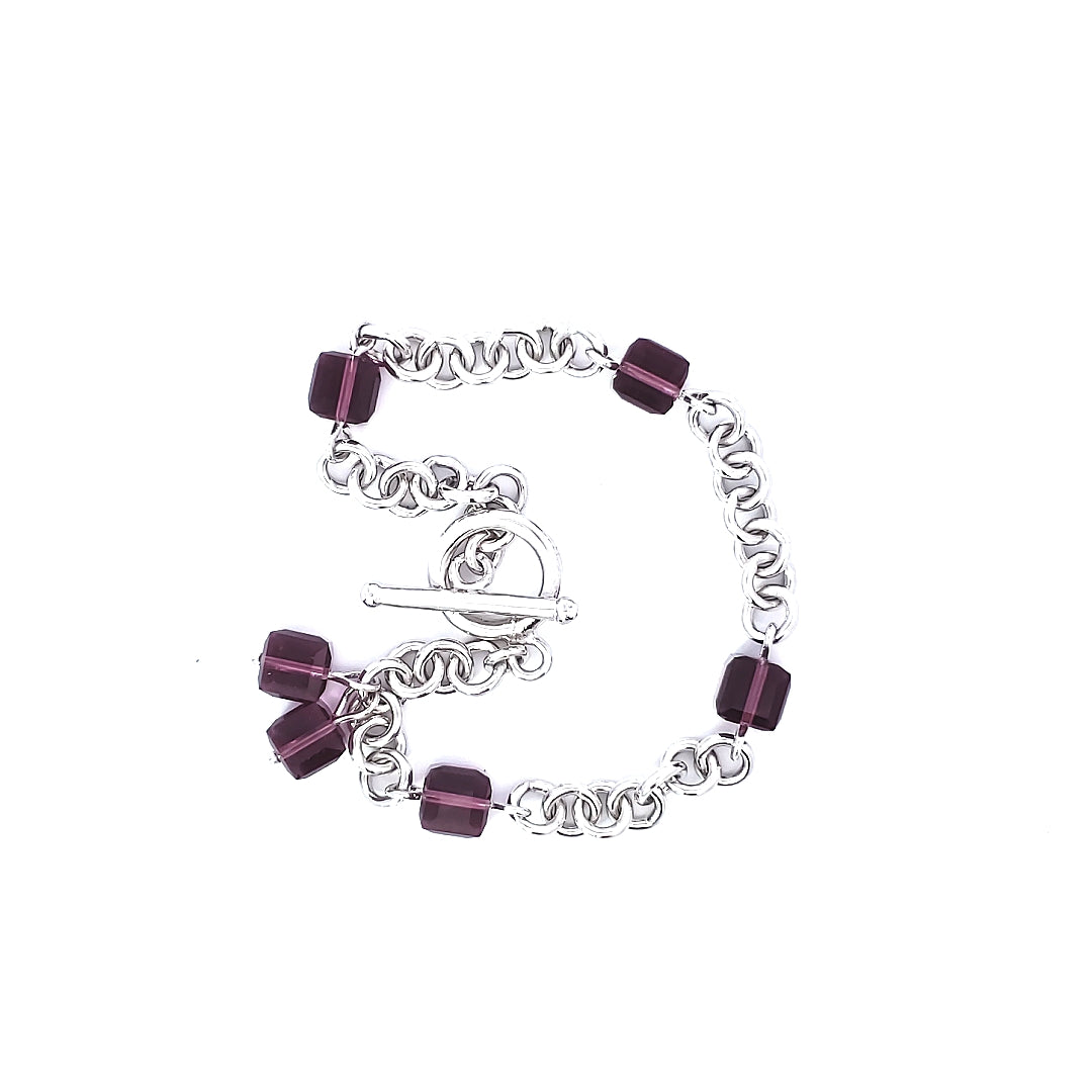 S/Silver (W/ Stones) Bracelets - Women'