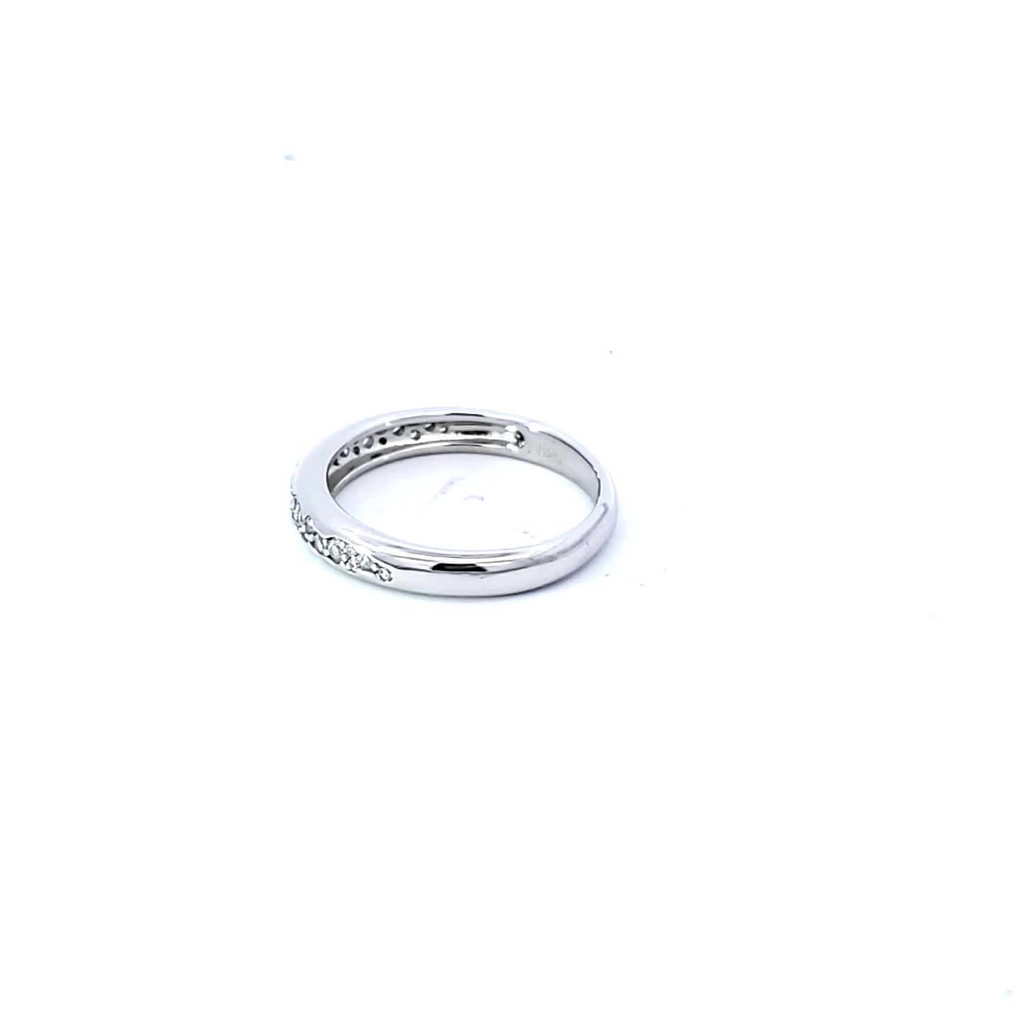 S/Silver (W/Stones Wedding Bands - Women'