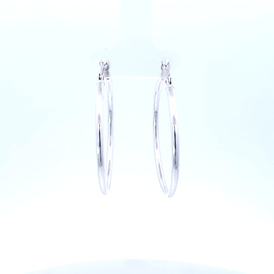 Silver (No Stone) Earring