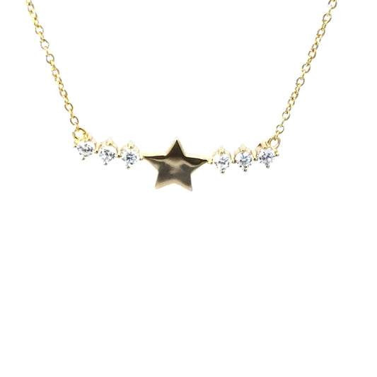 S/Silver (W/ Stones) Necklace