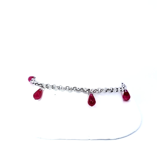 S/Silver (W/ Stones) Bracelets - Women'