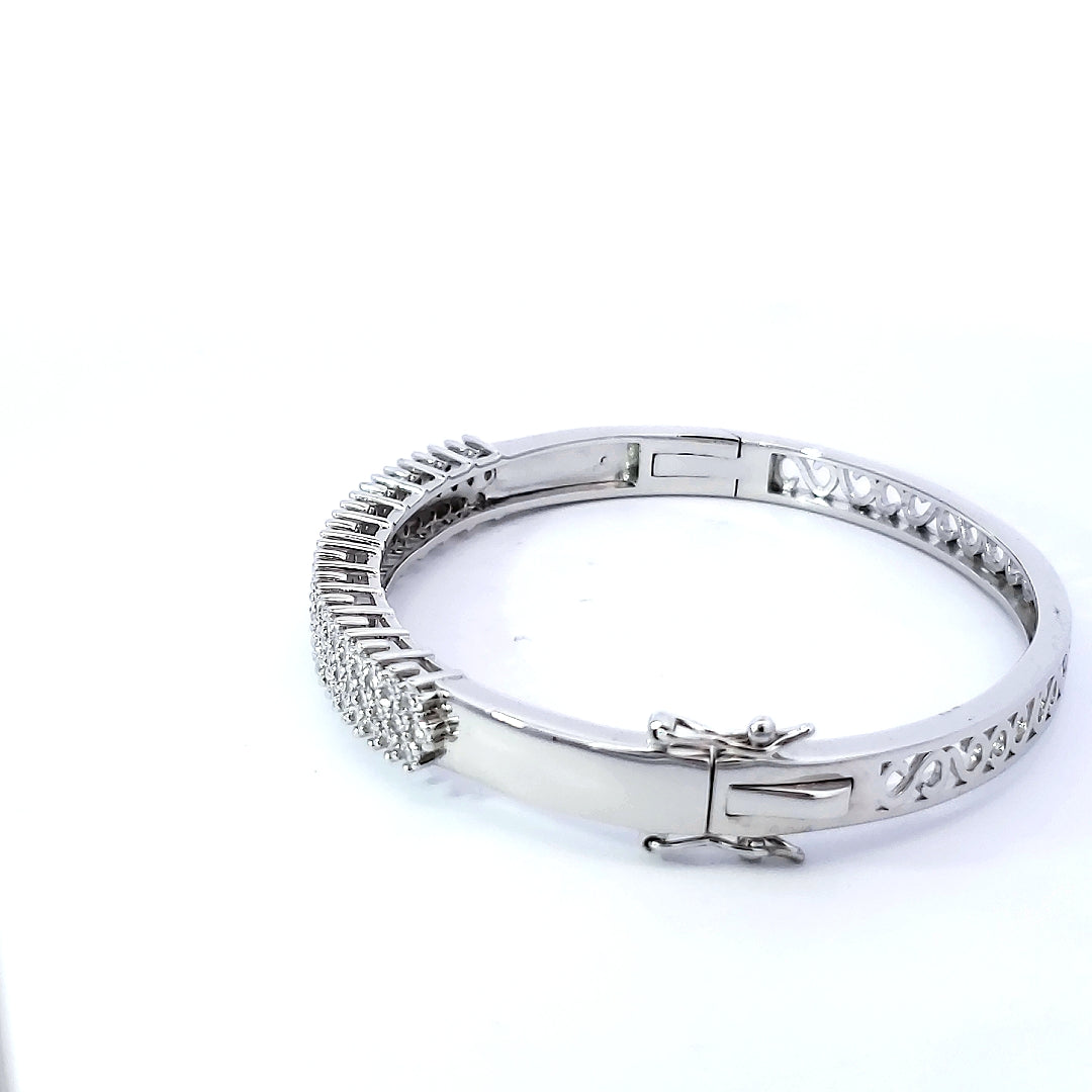 S/Silver (W/ Stones) Bracelets - Women'