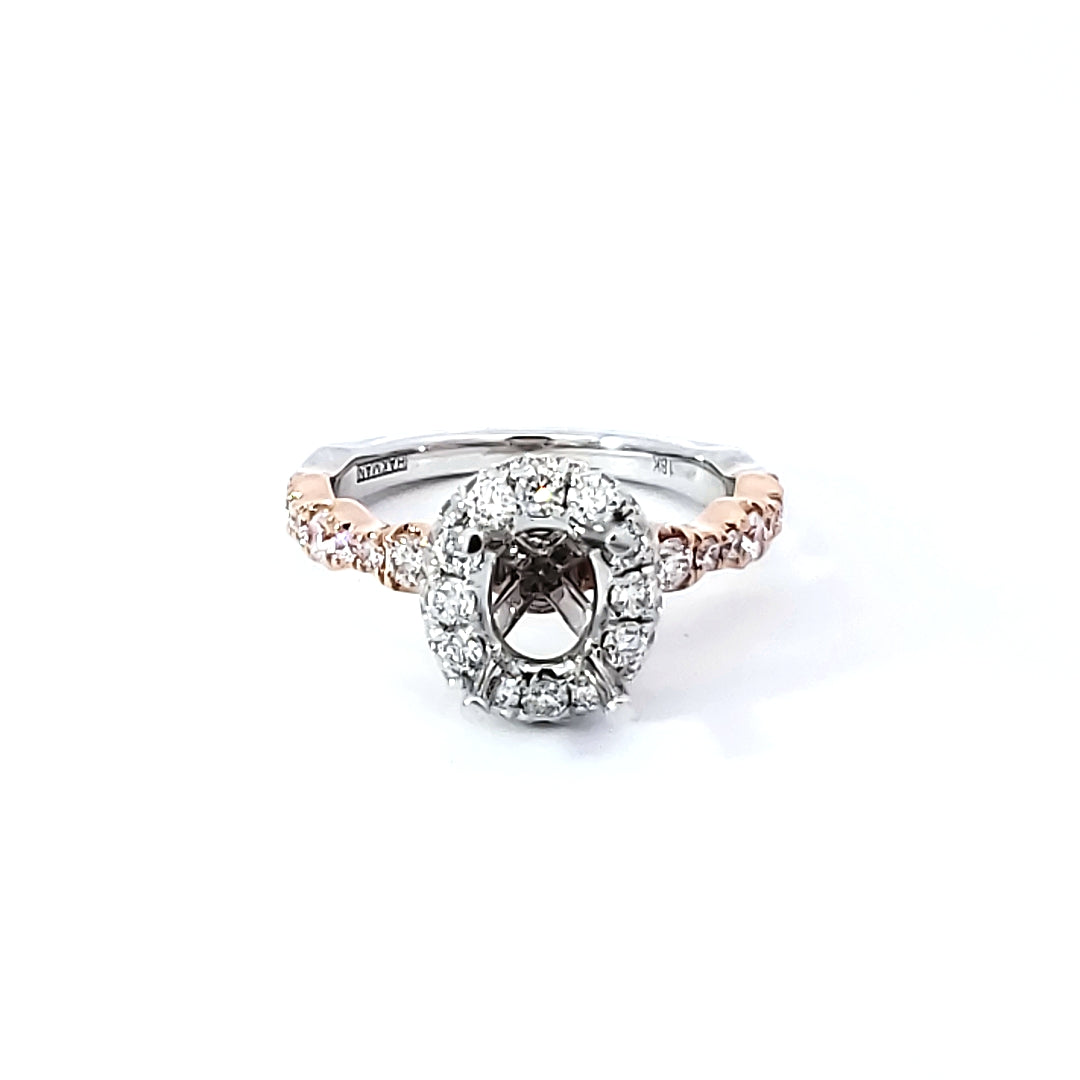 Diamond Engagement Semi-Mount Ring