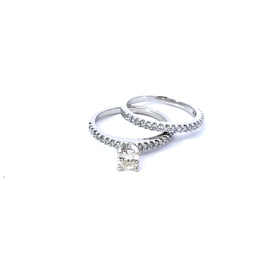Diamond Wedding Set