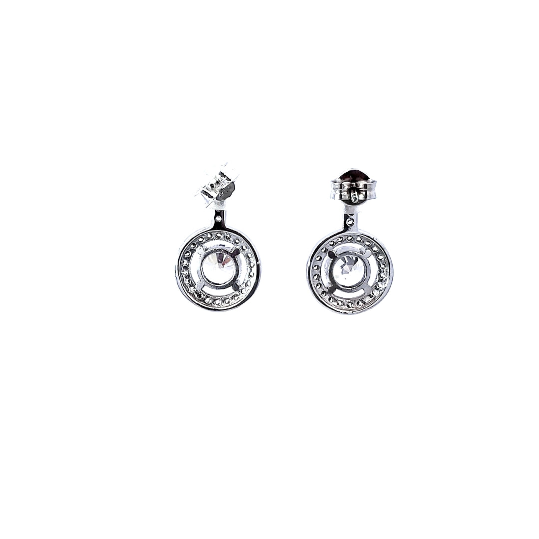 S/Silver (No Stone) Earring