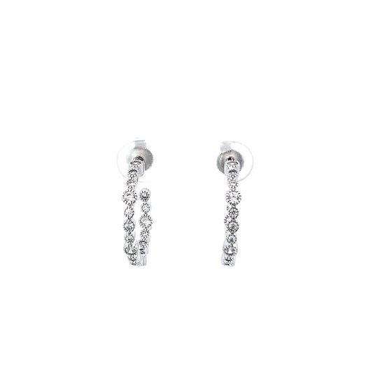 S/Silver (W/ Stones) Earring