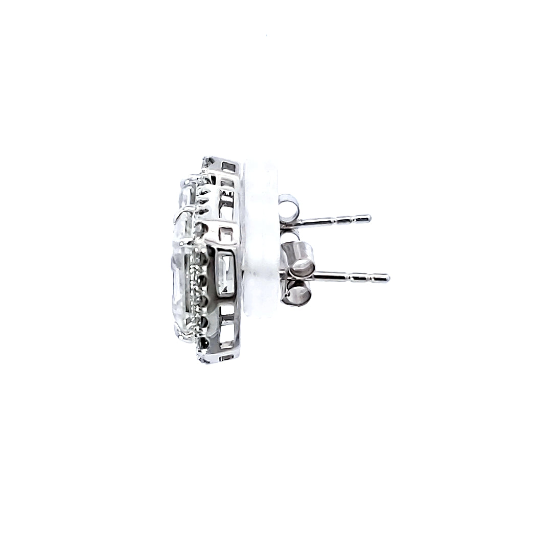 Moissanite Earring