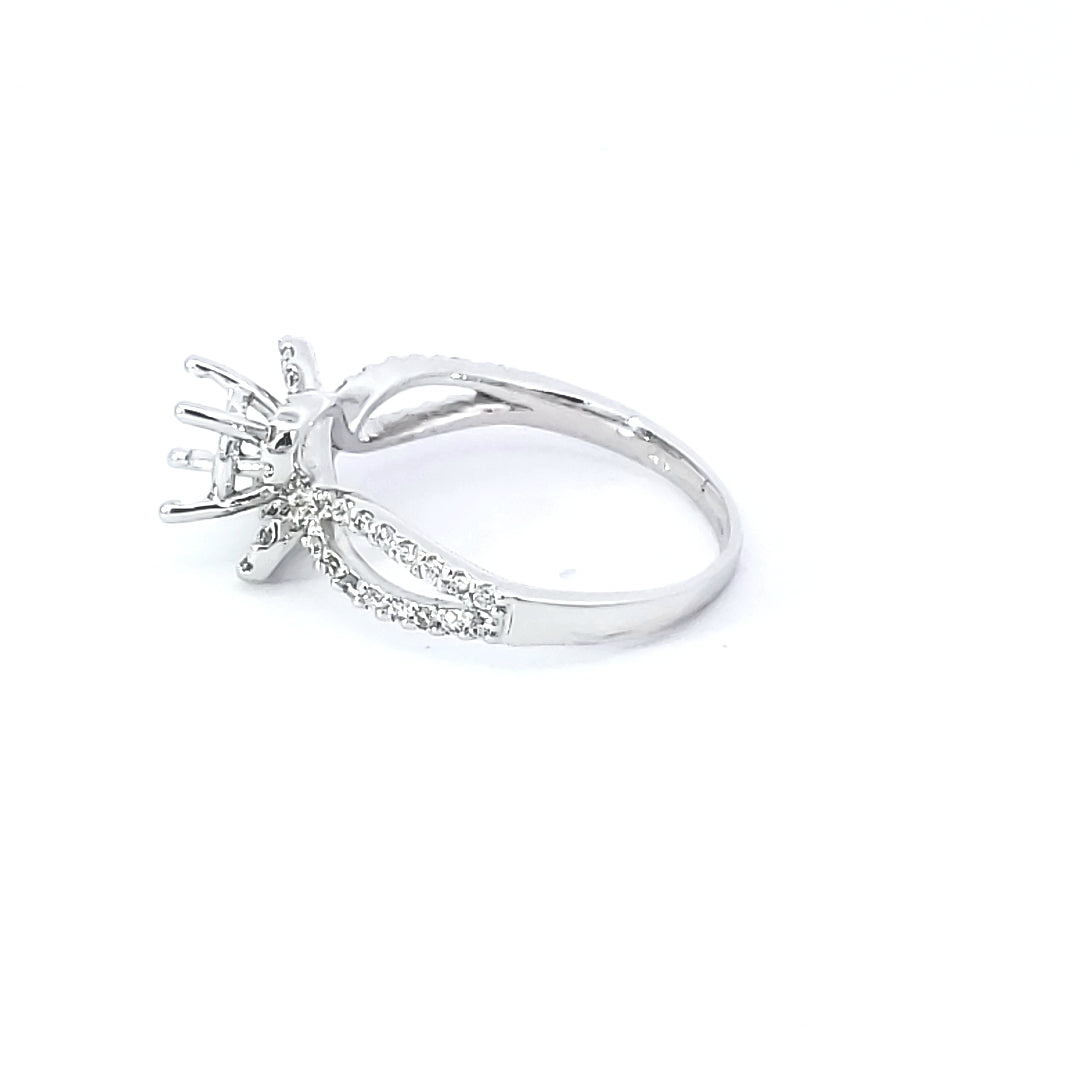 Diamond Semi-Mount Ring