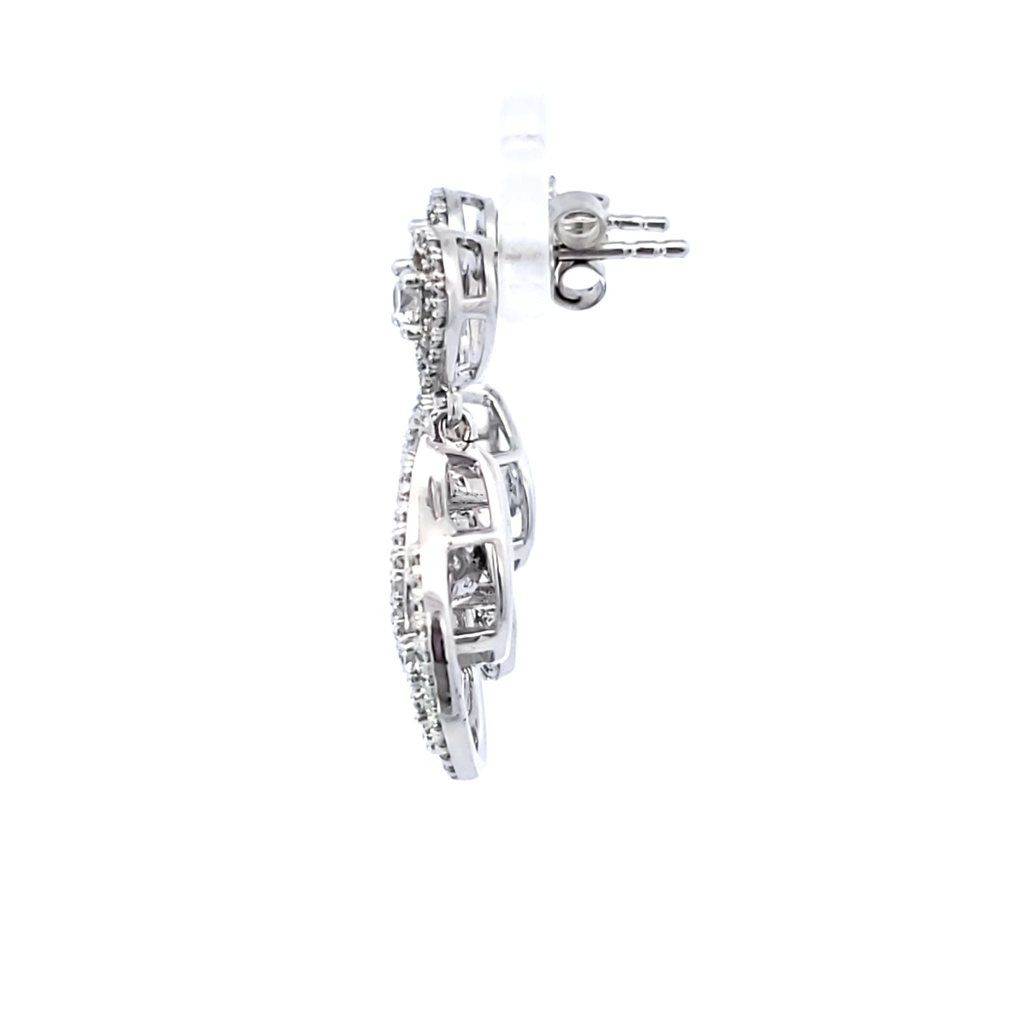 S/Silver (W/ Stones) Earring