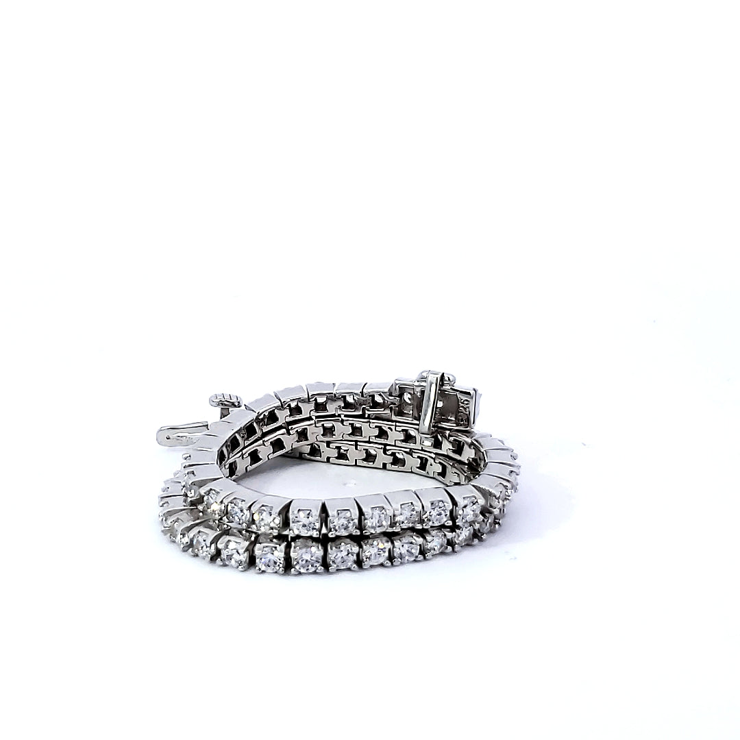 S/Silver (W/ Stones) Bracelets - Women'