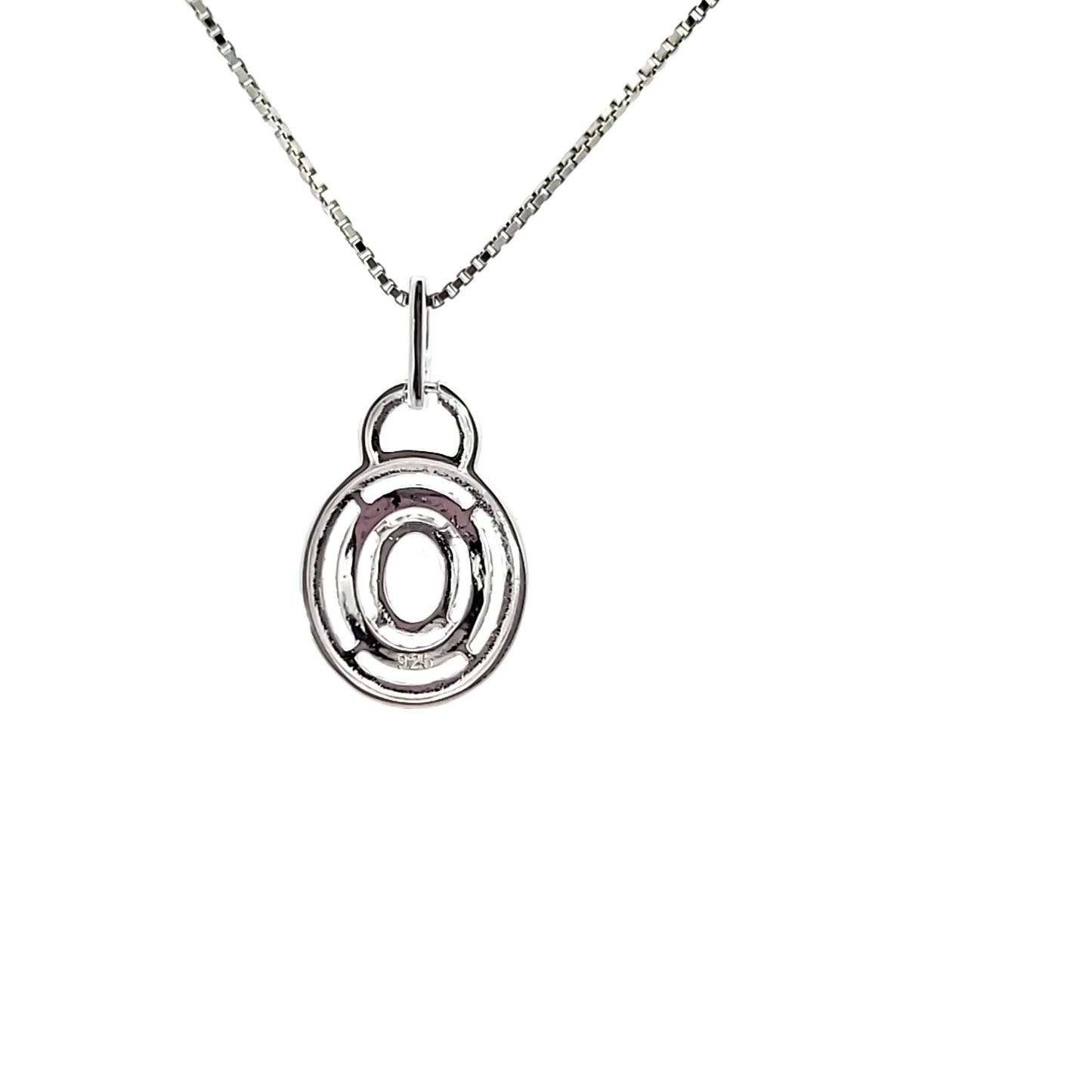 S/Silver (W/ Stones) Pendant