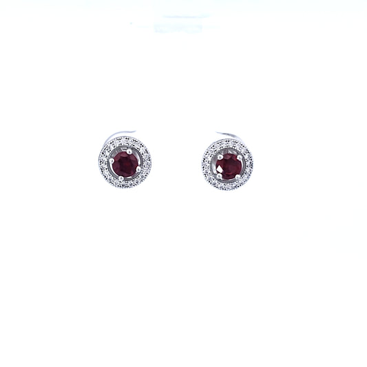 S/Silver (W/ Stones) Earring