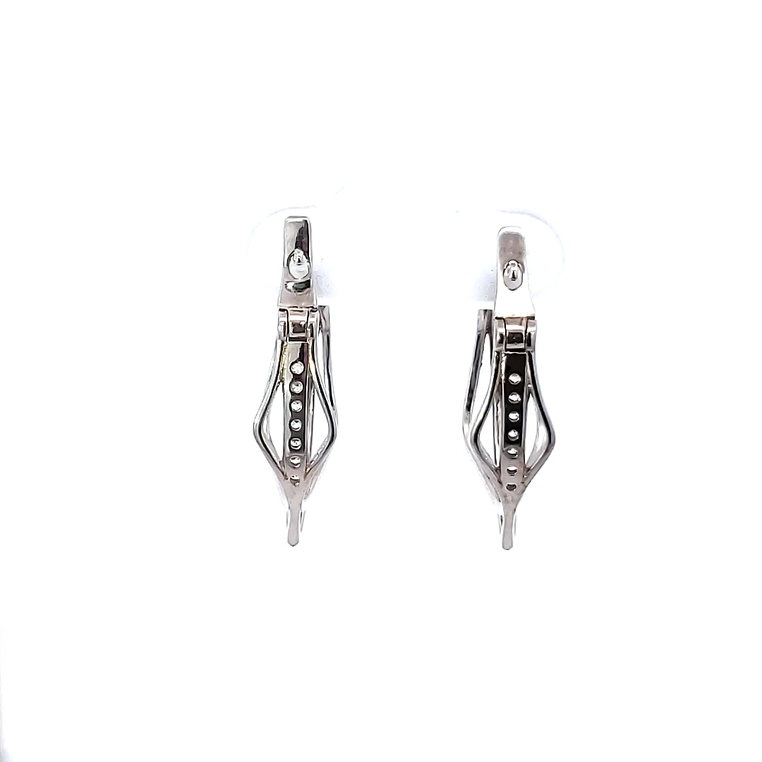 S/Silver (W/ Stones) Earring