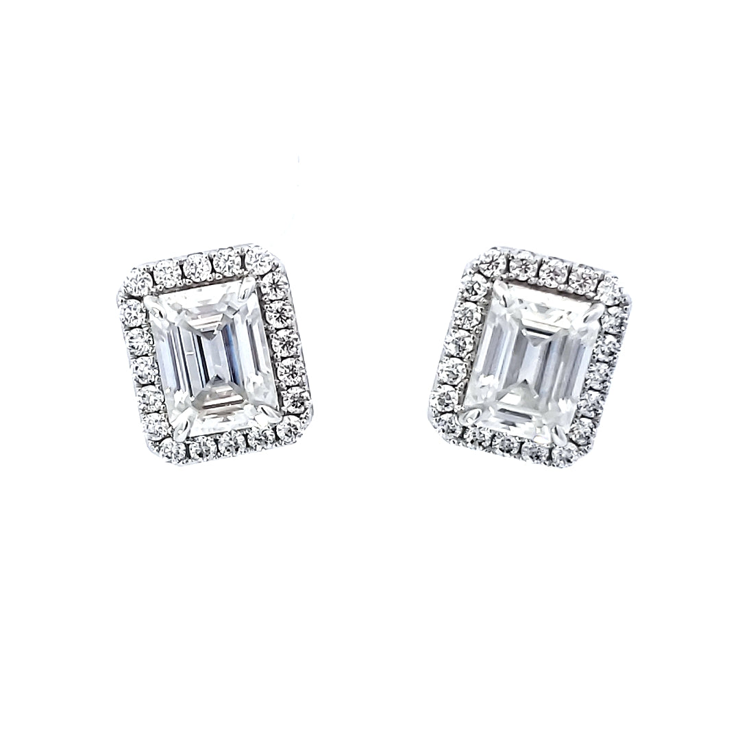 Moissanite Earring