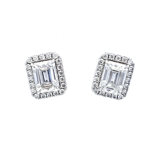 Moissanite Earring