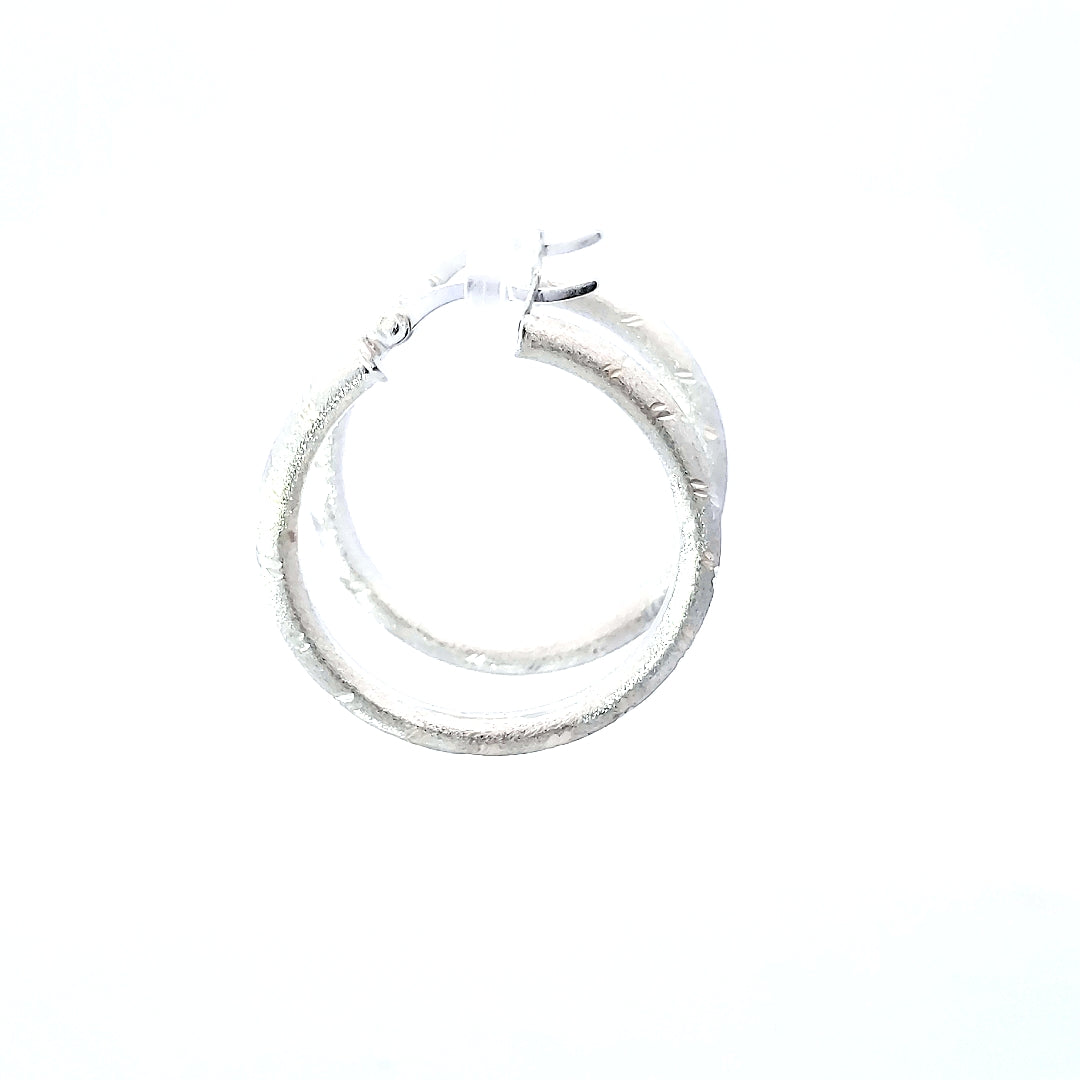 Silver (No Stone) Earring