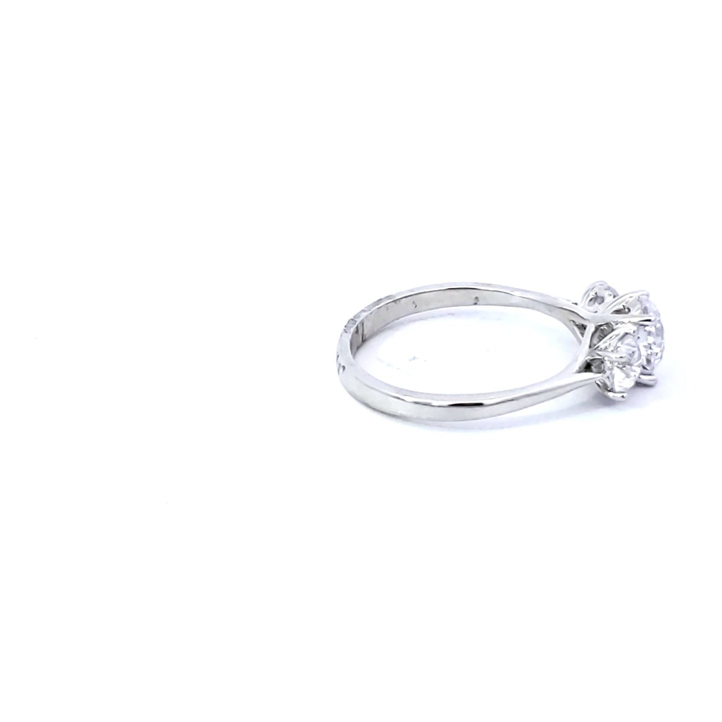 S/Silver (W/Stones Wedding Bands - Women'