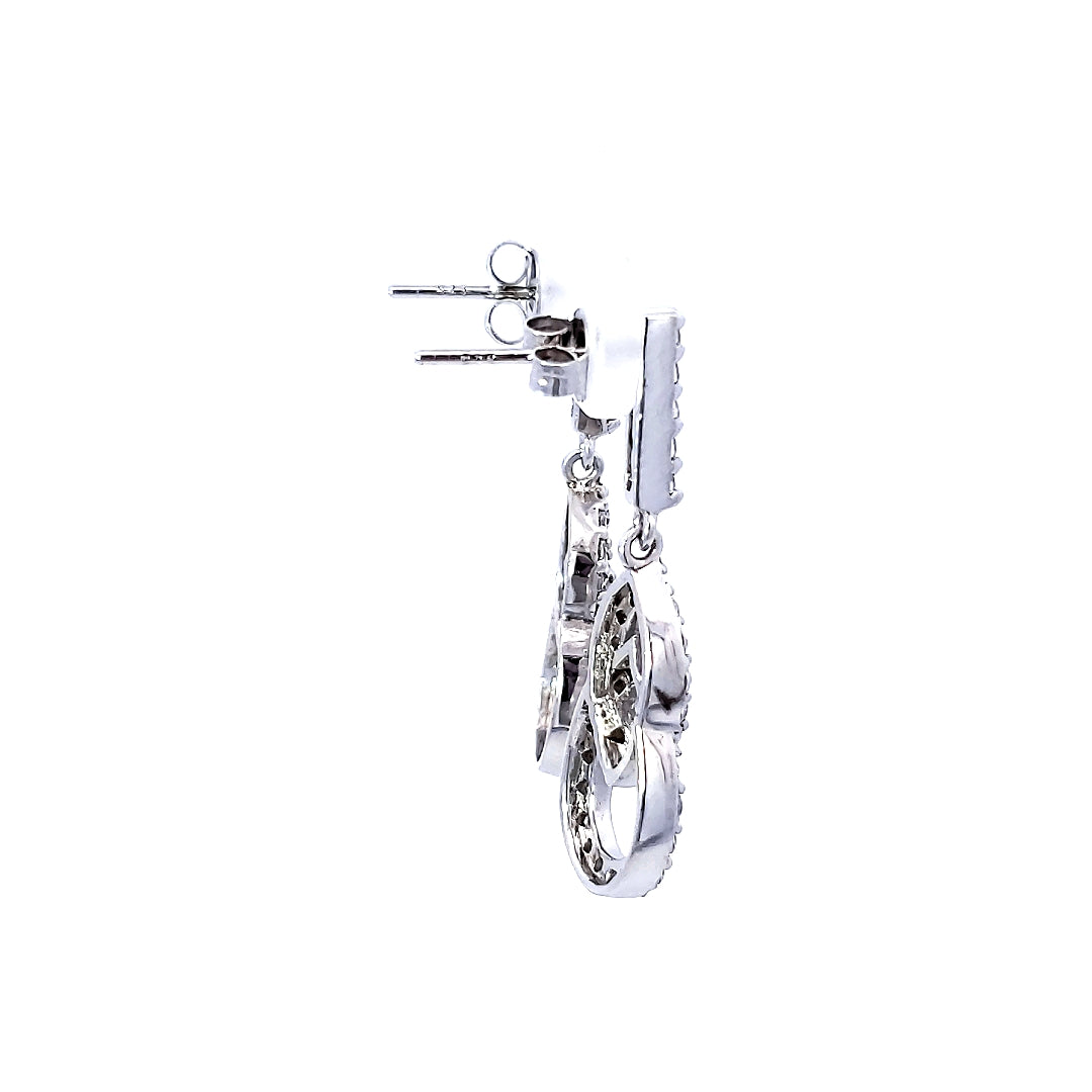 S/Silver (No Stone) Earring