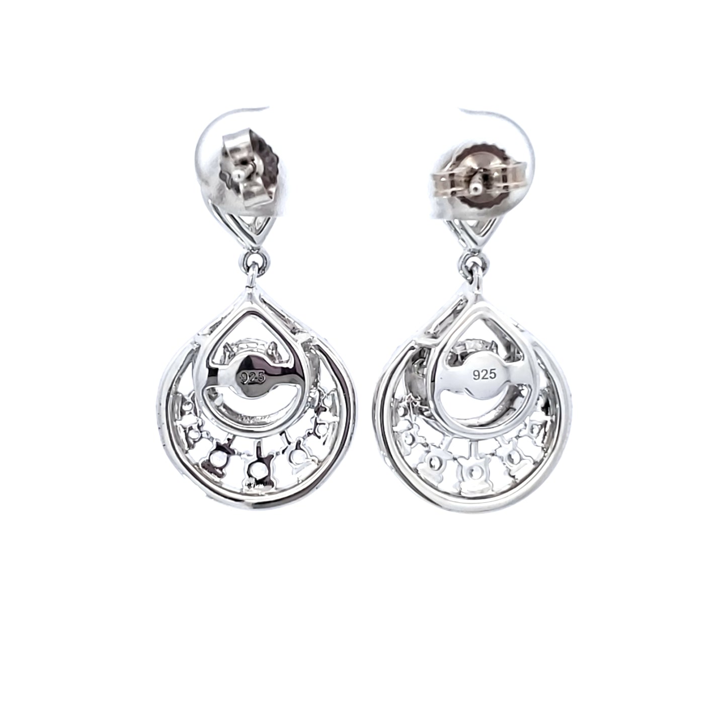 S/Silver (W/ Stones) Earring