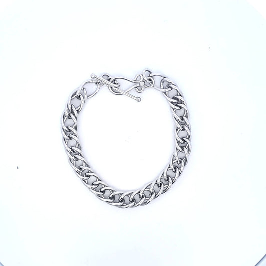 S/Silver (No Stones) Bracelets - Women'