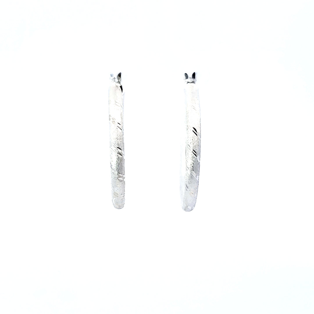 Silver (No Stone) Earring