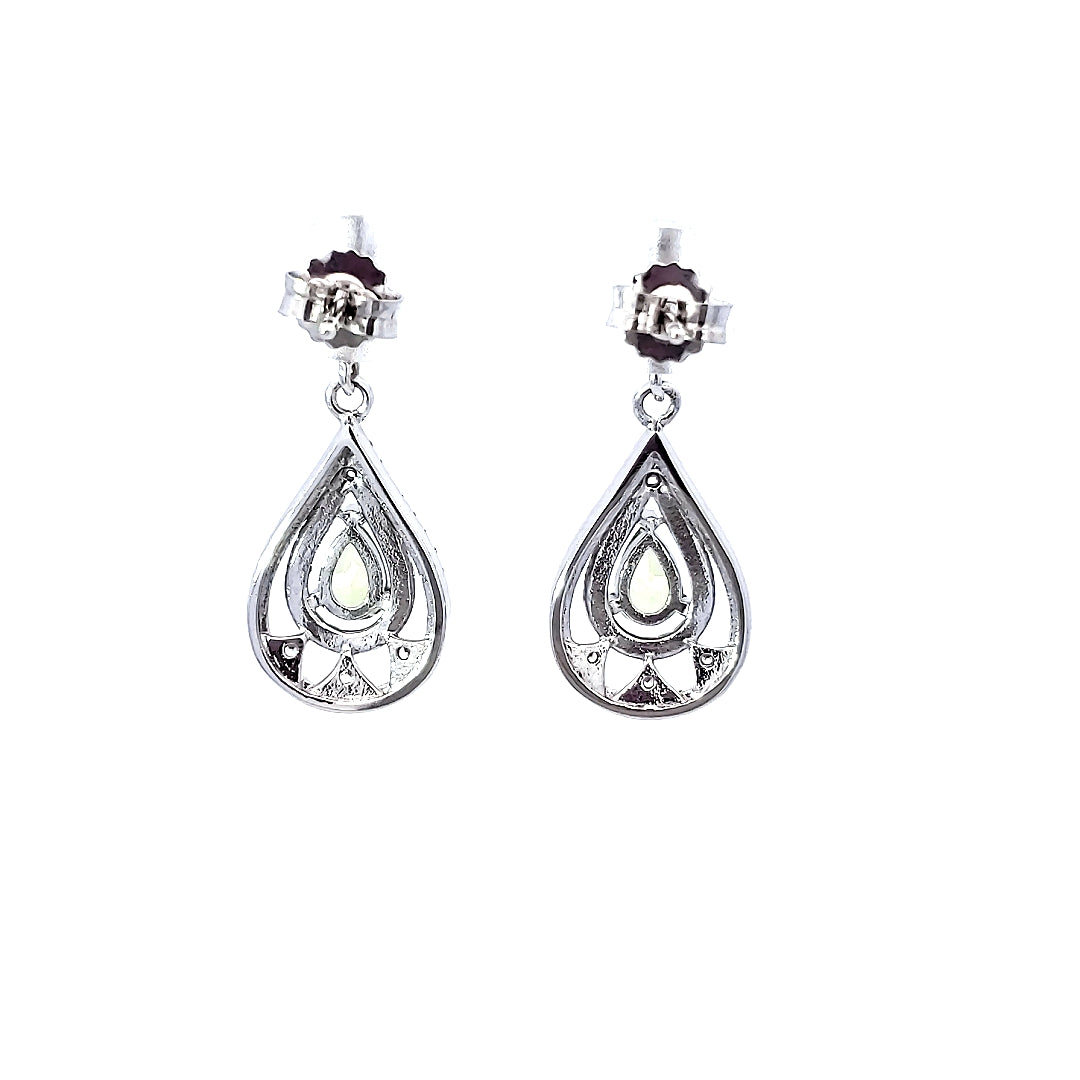 S/Silver (W/ Stones) Earring