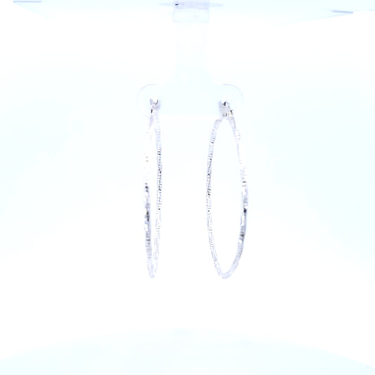 Silver (No Stone) Earring