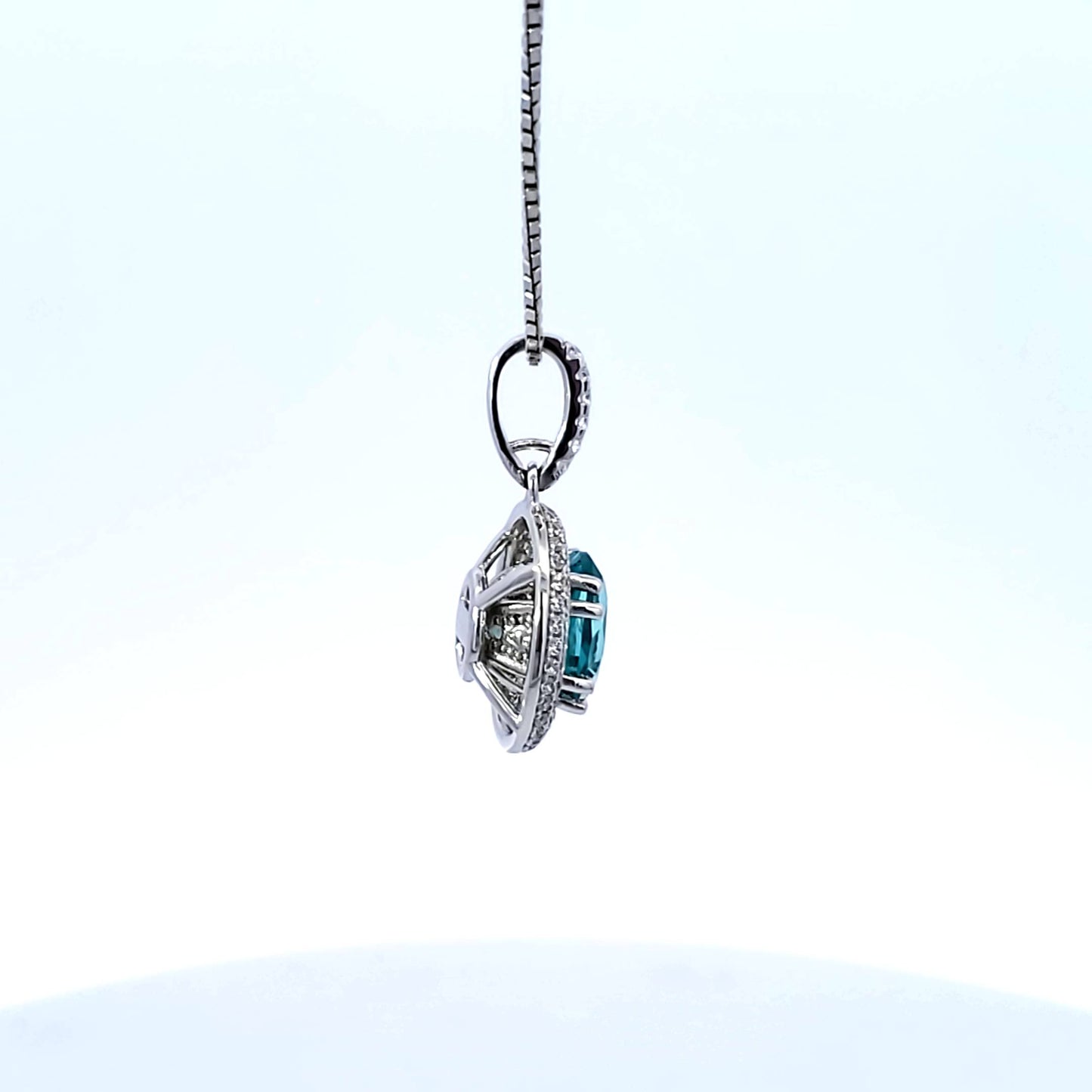 S/Silver (W/ Stones) Pendant