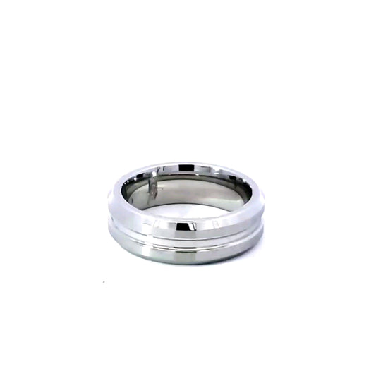 Chrome Comfort-fit Band