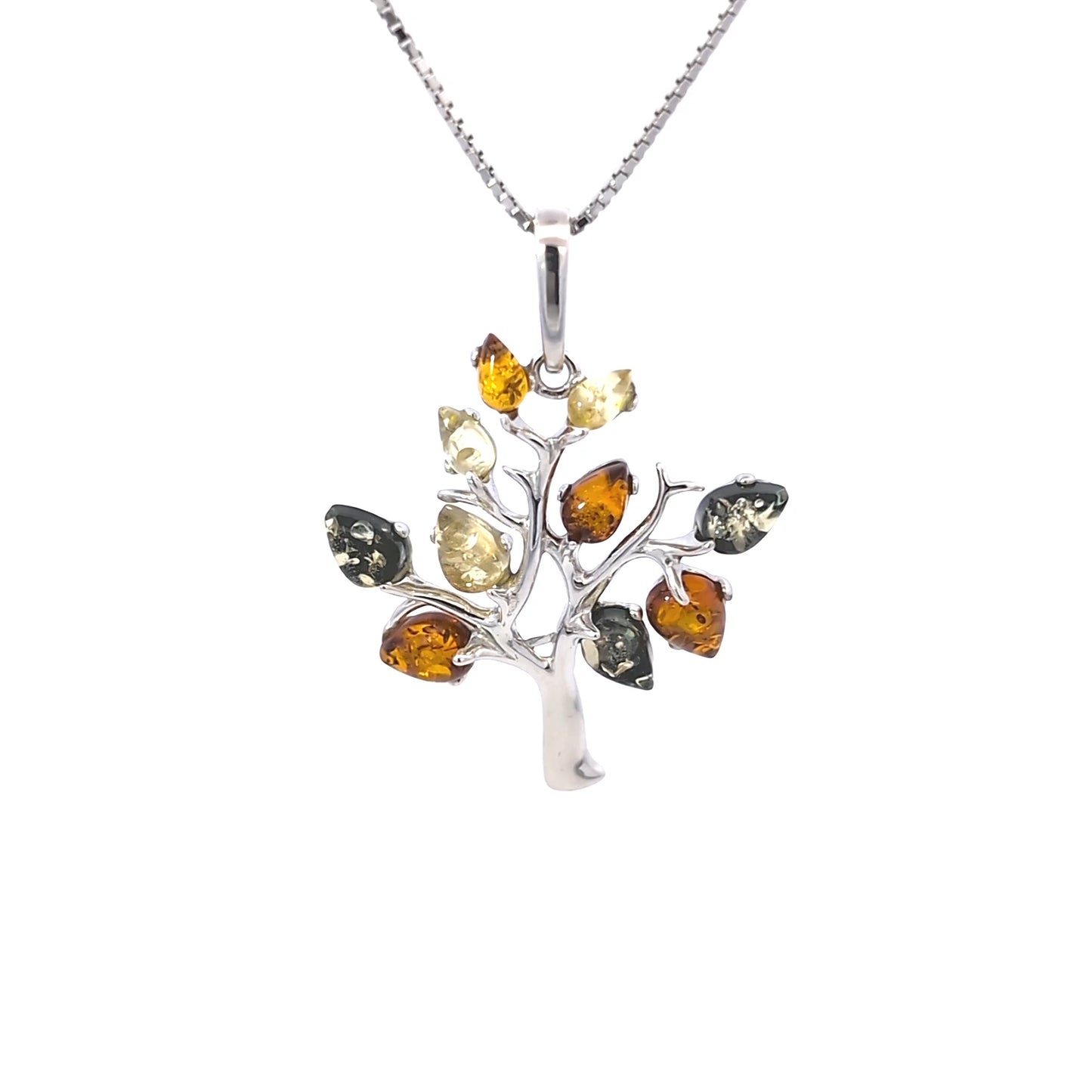 S/Silver (W/ Stones) Necklace