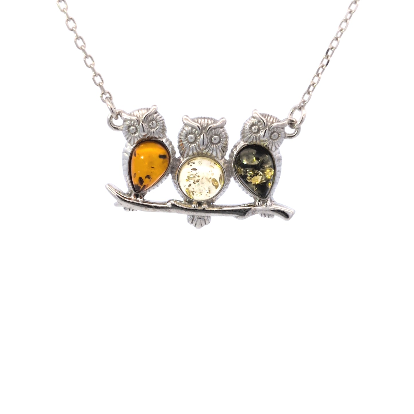 S/Silver (W/ Stones) Necklace