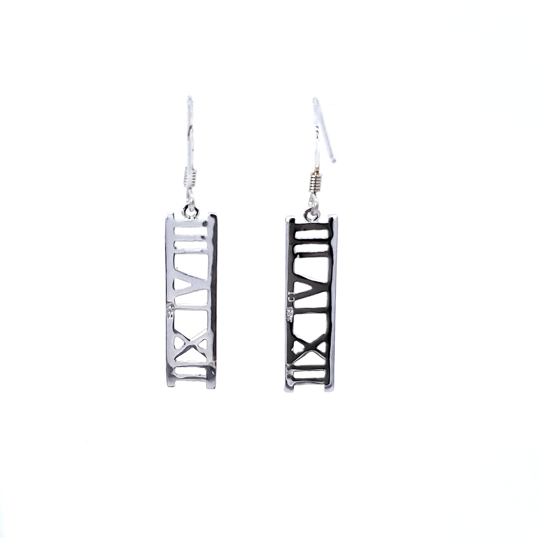 Silver (No Stone) Earring