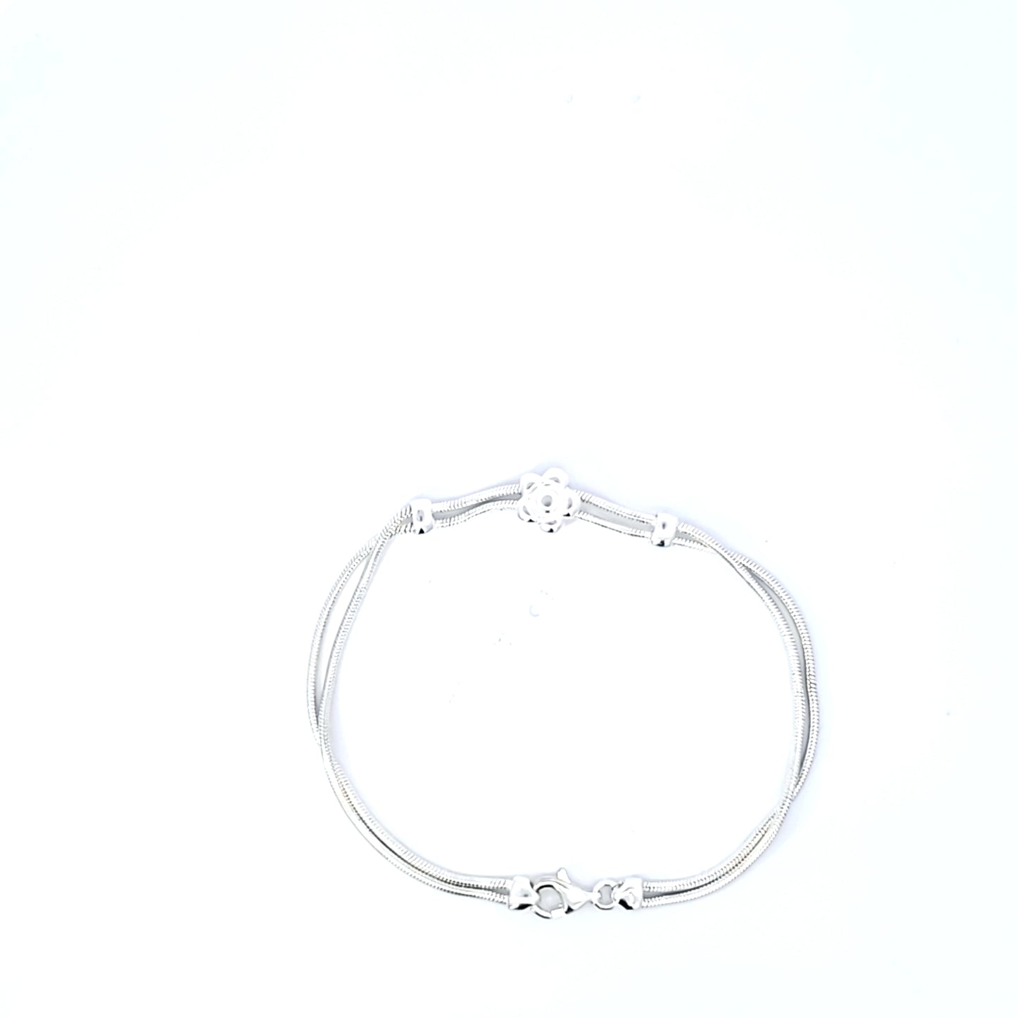 S/Silver (No Stones) Bracelets - Women'