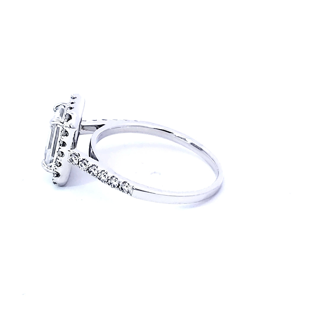 Moissanite Ring