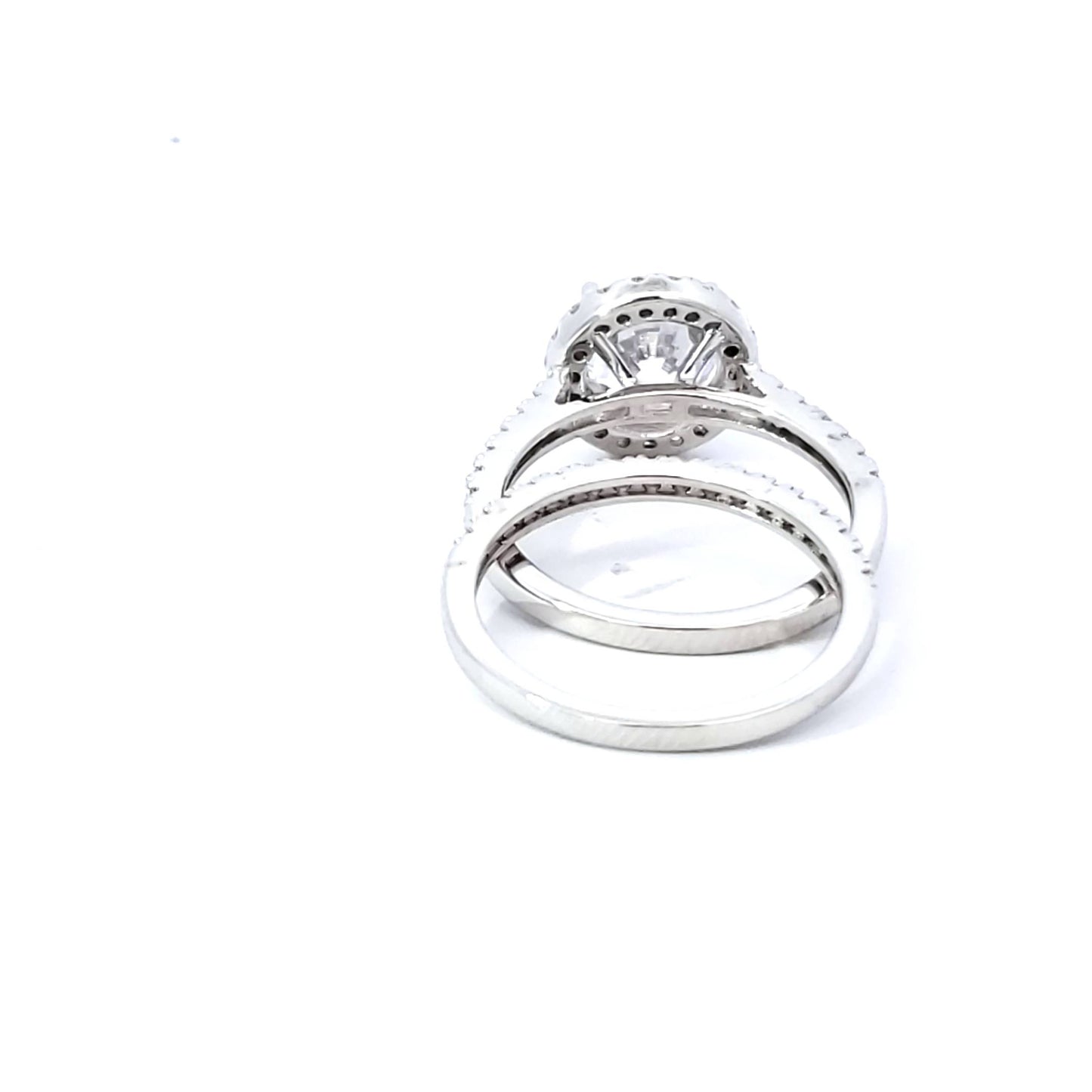 S/Silver (W/Stones Wedding Bands - Women'