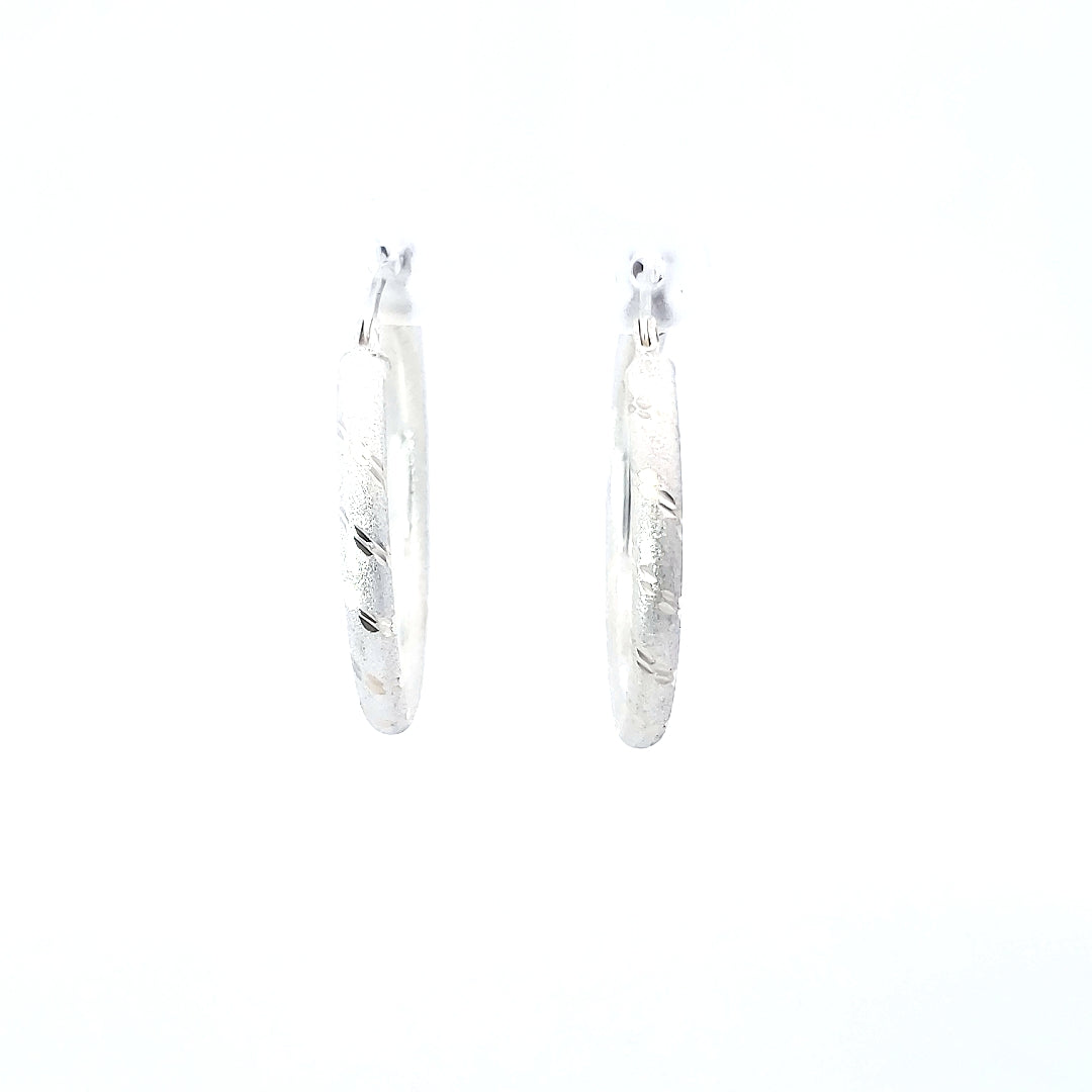 Silver (No Stone) Earring