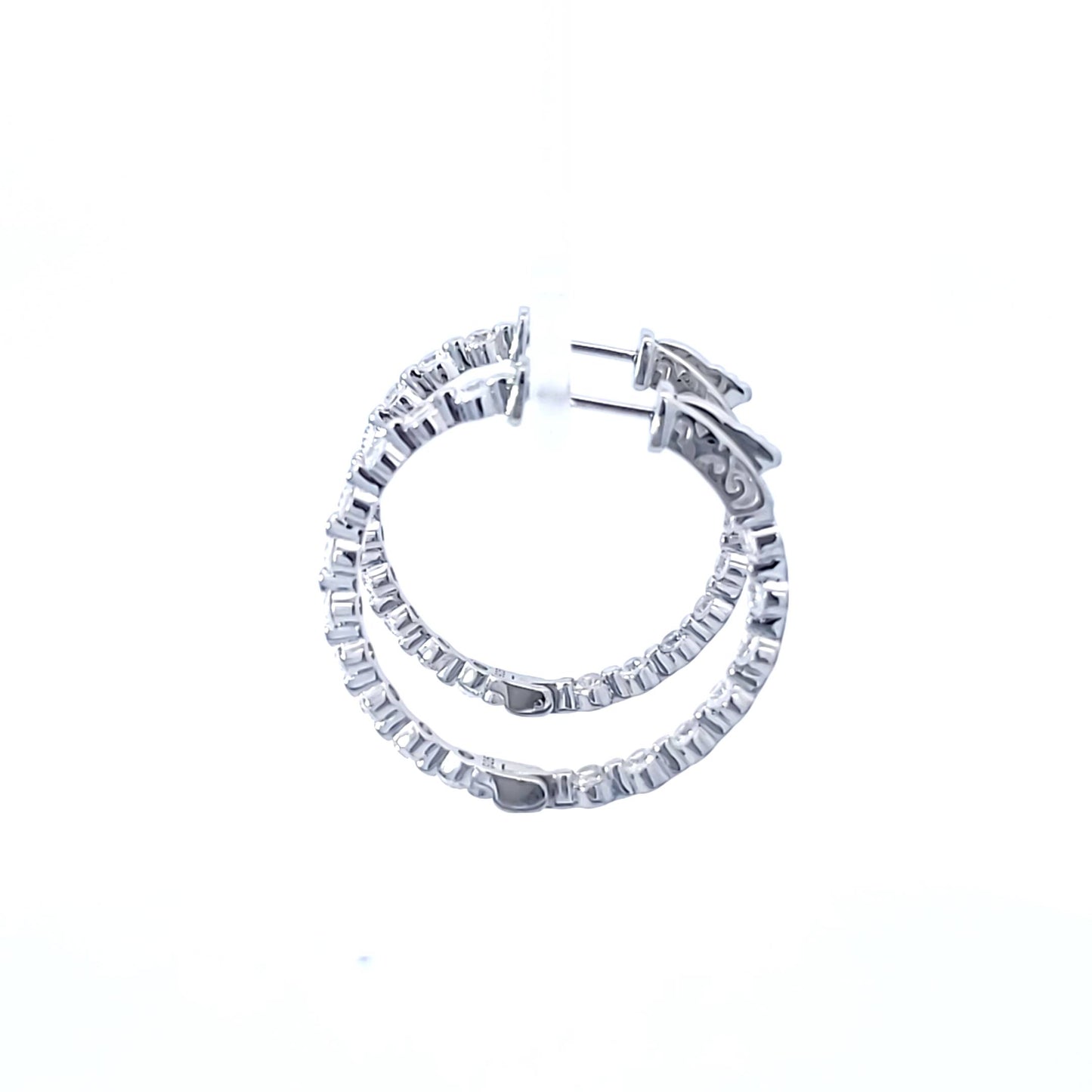 S/Silver (W/ Stones) Earring